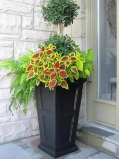 Fairfield Self-Watering Tall Patio Planters, 28” -Garden Care Shop 39 342 103V tif
