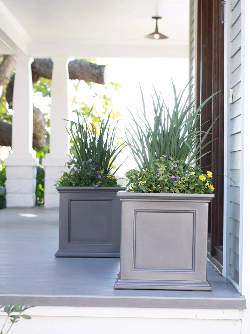 Fairfield Self-Watering Square Planter, 20” X 20” 3 Fairfield Self-Watering Square Planter, 20” X 20” - Image 3