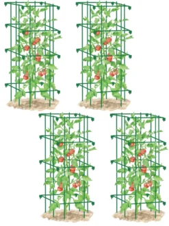 Tomato Cages, Set Of 4 11 Tomato Cages, Set Of 4 -Garden Care Shop 8587040 GR 001E tif