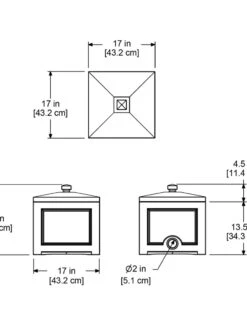Fairfield Garden Hose Storage Bin -Garden Care Shop 8587080 03V tif