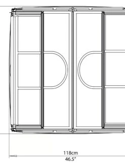 Canopia® By Palram Plant Inn™ Raised Bed Greenhouse, 4' X 4' -Garden Care Shop 8588803 11V tif
