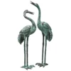 Bronze Crane Statues, Large