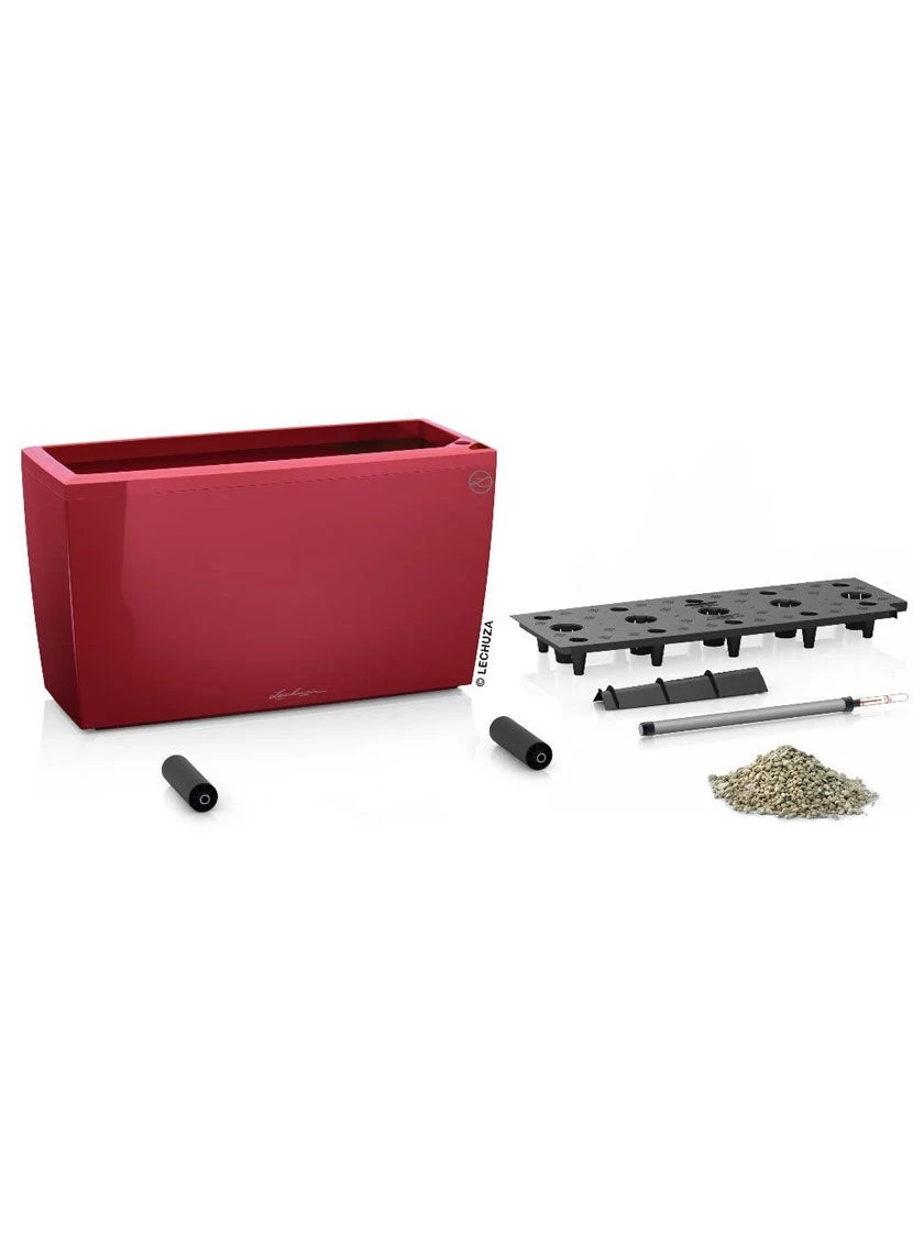 Lechuza® Cararo Rectangular Indoor Planter With Casters 3 Lechuza® Cararo Rectangular Indoor Planter With Casters - Image 3