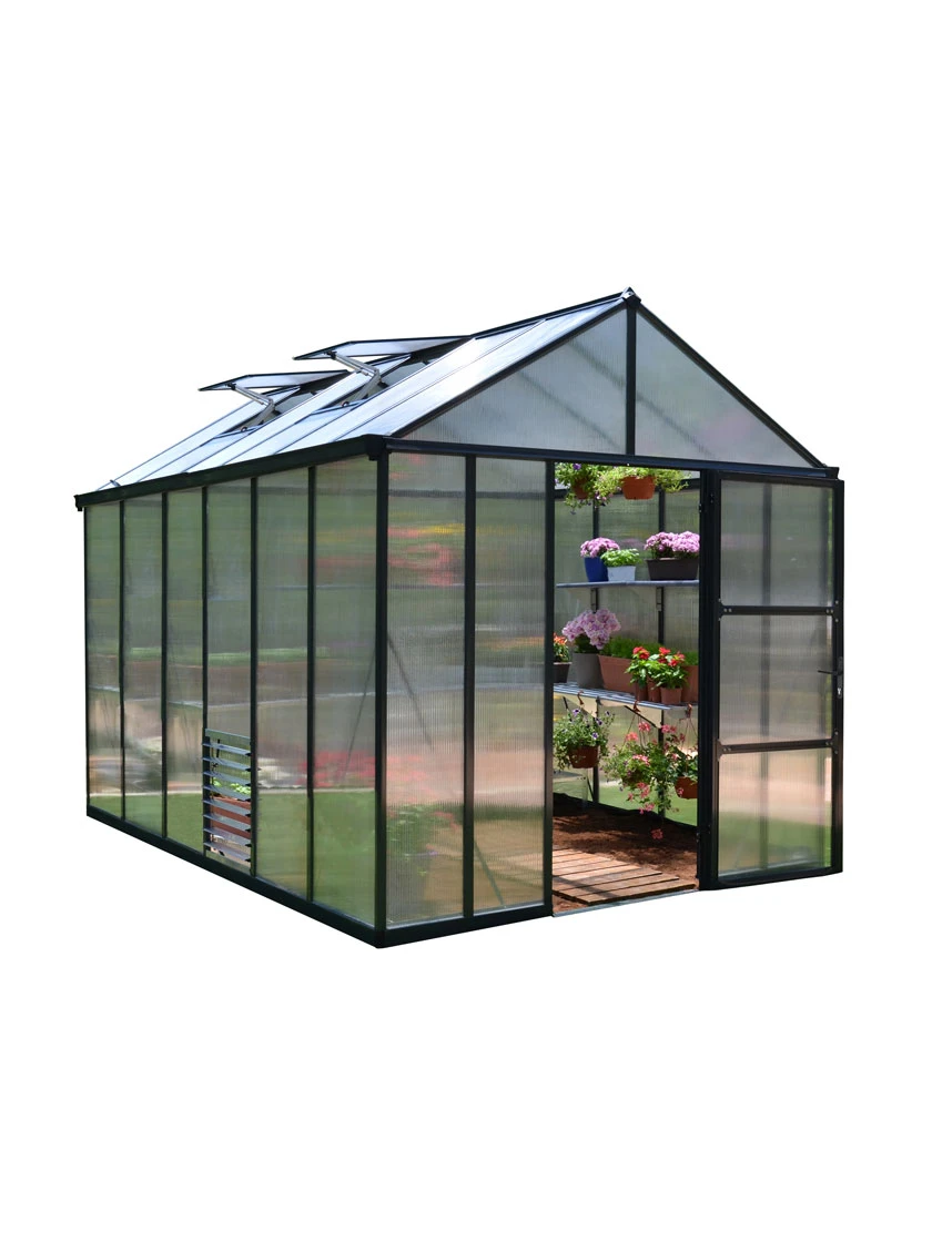 Canopia® By Palram Glory™ Greenhouse, 8' 2 Canopia® By Palram Glory™ Greenhouse, 8' - Image 2