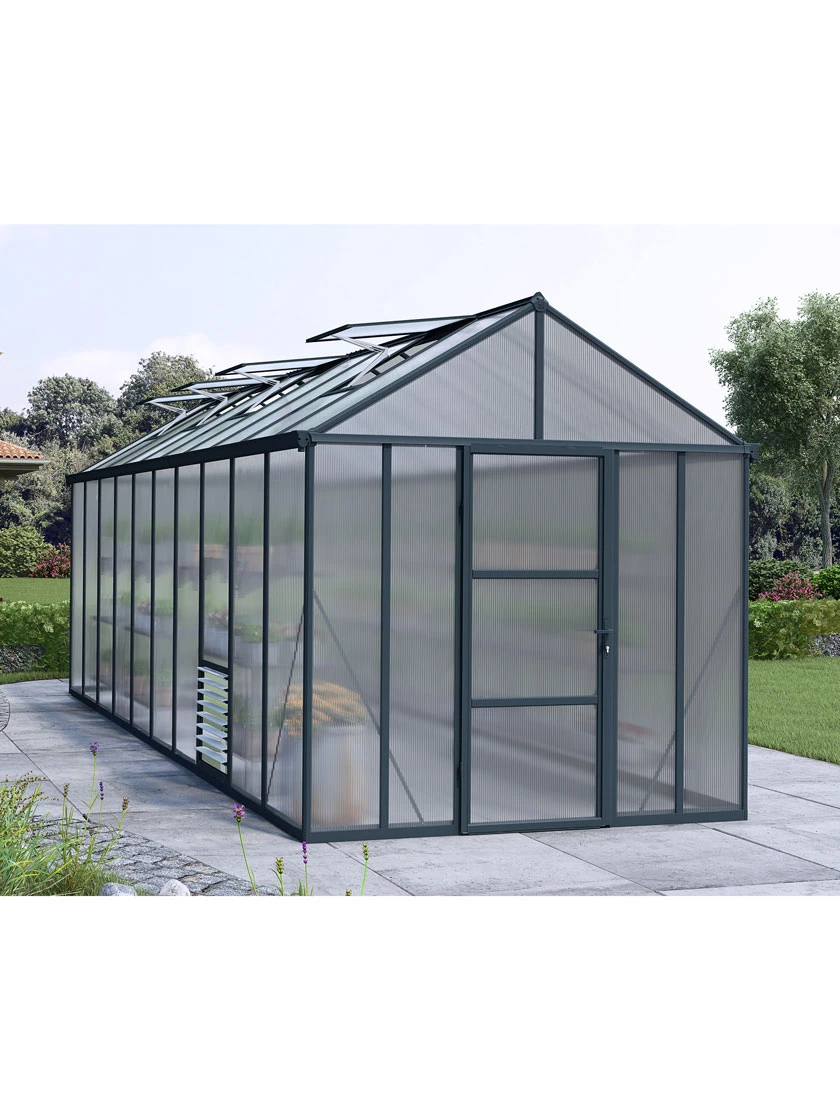 Canopia® By Palram Glory™ Greenhouse, 8' 8 Canopia® By Palram Glory™ Greenhouse, 8' - Image 8