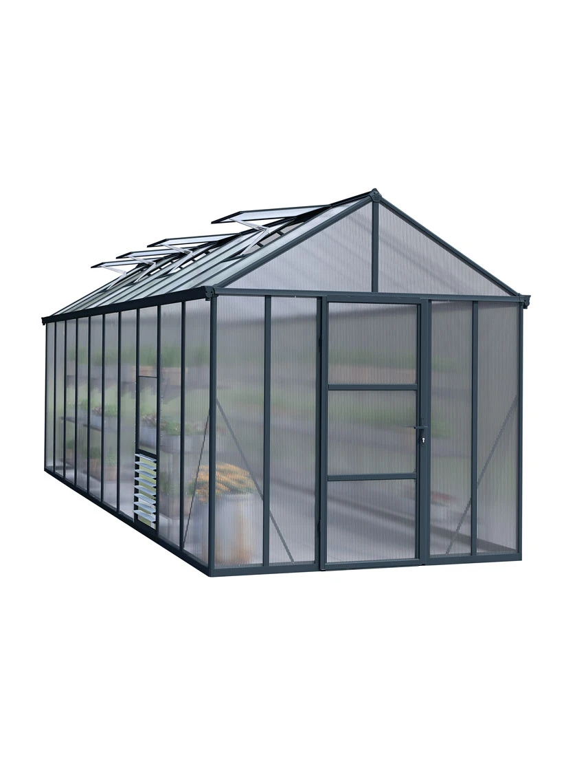 Canopia® By Palram Glory™ Greenhouse, 8' 4 Canopia® By Palram Glory™ Greenhouse, 8' - Image 4