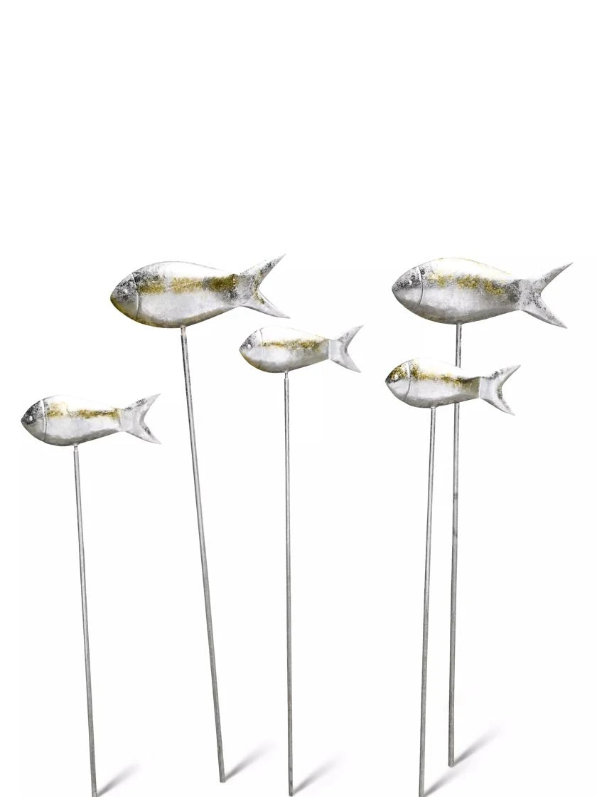Fish Out Of Water Garden Stakes, Set Of 5 4 Fish Out Of Water Garden Stakes, Set Of 5 - Image 4