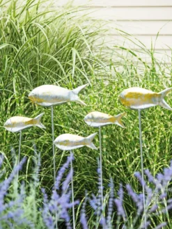 Fish Out Of Water Garden Stakes, Set Of 5 9 Fish Out Of Water Garden Stakes, Set Of 5 -Garden Care Shop 8593672 9131 tif
