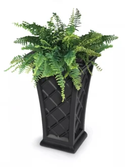Carolina Self-Watering Tall Planter, 28" -Garden Care Shop 8598645 101V tif