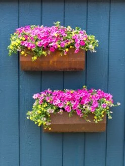 Corten Steel Vertical Planter