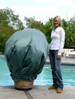 The Planket® Frost Protection Plant Cover, 10' Round -Garden Care Shop 8599102 01V tif