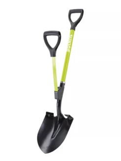 Sun Joe® Shovelution Steel Blade Shovel With Spring Assist Handle -Garden Care Shop 8599166 03V tif