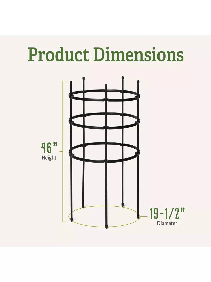 Titan Tomato Cages, Set Of 3 4 Titan Tomato Cages, Set Of 3 - Image 4