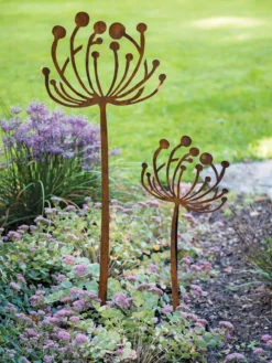 Queen Anne's Lace Garden Stake Set Of 2 -Garden Care Shop 8610210 0105 tif