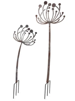 Queen Anne's Lace Garden Stake Set Of 2 -Garden Care Shop 8610210 8091 tif