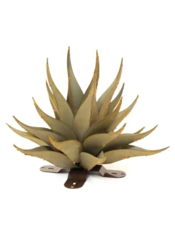 Desert Steel Sharkskin Agave Sculpture -Garden Care Shop 8610754 01v desert steel sharkskin agave small