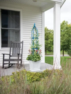 Fairfield Self-Watering Square Planter, 16” X 16” -Garden Care Shop 8611695 0340 tif