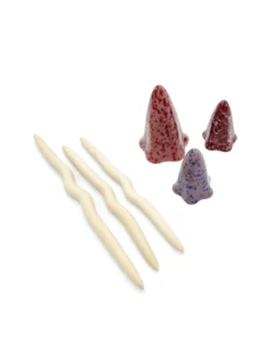 Potting Shed Tinkling Toadstool Sculptures, Set Of 3 -Garden Care Shop 8611730 spr 09v