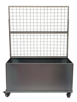 Nice Corten Trough Planters With Trellis -Garden Care Shop 8612395 01V jpg