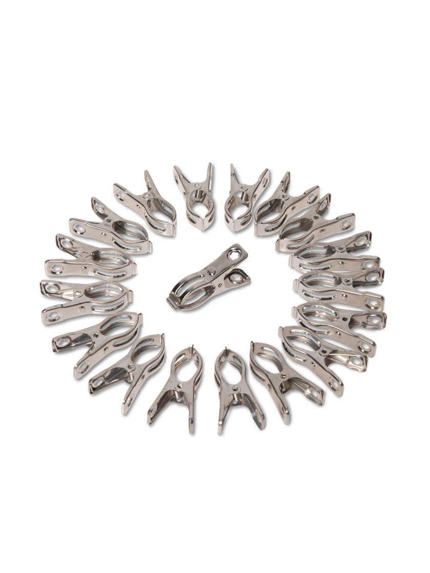 Metal Medium Garden Clips 2.25", Set Of 18 3 Metal Medium Garden Clips 2.25", Set Of 18 - Image 3