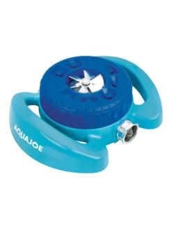 Aqua Joe® AJ-TSSBM Indestructible 9-Pattern Metal Turret Sprinkler -Garden Care Shop 8612869 02v