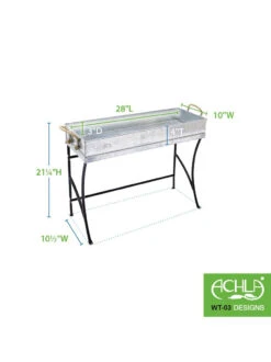 Achla Designs Trestle Plant Stand 13 Achla Designs Trestle Plant Stand -Garden Care Shop 8612886 05v