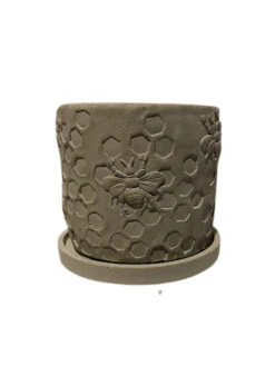 Concrete Honeycomb Bee Planter 7 Concrete Honeycomb Bee Planter -Garden Care Shop 8613044 01v