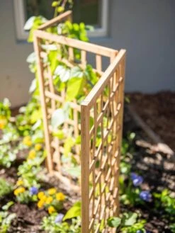 Bamboo Zig-Zag Trellis 24" X 36" 13 Bamboo Zig-Zag Trellis 24" X 36" -Garden Care Shop 8613151 6459