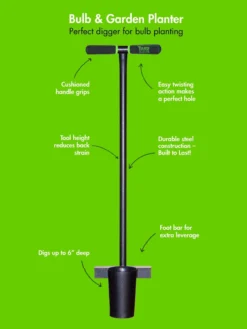 Yard Butler® Long Handled Bulb Planter 5 Yard Butler® Long Handled Bulb Planter -Garden Care Shop 8613157 03v