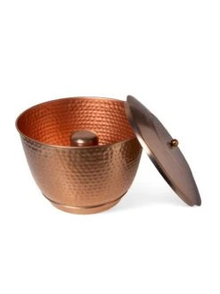 Hammered Copper Hose Pot With Lid 18 Hammered Copper Hose Pot With Lid -Garden Care Shop 8613311 5812