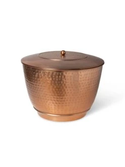 Hammered Copper Hose Pot With Lid 19 Hammered Copper Hose Pot With Lid -Garden Care Shop 8613311 5815