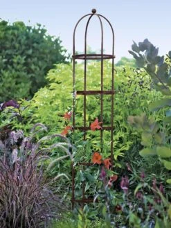 Jardin Round Obelisk, 7' 9 Jardin Round Obelisk, 7' -Garden Care Shop GS39530 02 tif