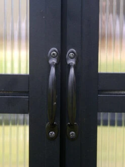 MONT Growers Edition Greenhouse, 8' X 8' -Garden Care Shop bk door handles 2000 300 dpi